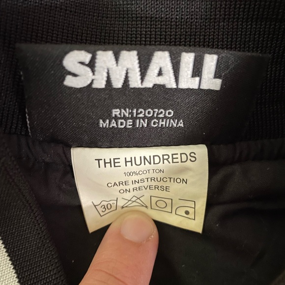 The Hundreds Black Jacket - Small- Preloved. Great condition. Like New. - Picture 5 of 7